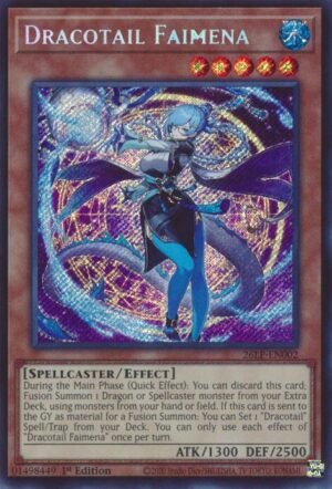 Dracotail Faimena (Secret Rare)  26LP-EN002 (Secret Rare)