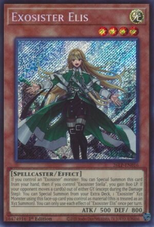 Exosister Elis (Secret Rare)  26LP-EN016 (Secret Rare)