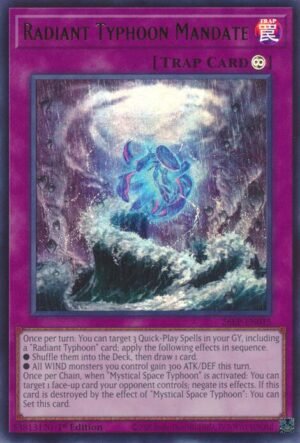 Radiant Typhoon Mandate  26LP-EN015 (Ultra Rare)