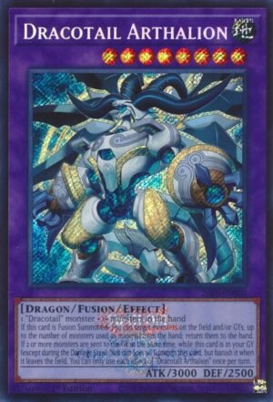Dracotail Arthalion (Emblazoned Secret Rare)  26LP-EN003 (Secret Rare)