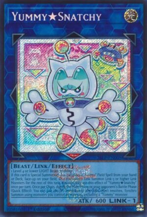 YummySnatchy (Emblazoned Secret Rare)  26LP-EN005 (Secret Rare)