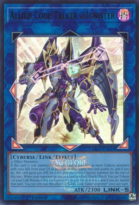 Allied Code Talker @Ignister (Emblazoned) 26LP-EN019 (Ultra Rare)