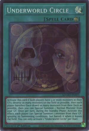 Underworld Circle  - MAMO-EN021-SR (Secret Rare)