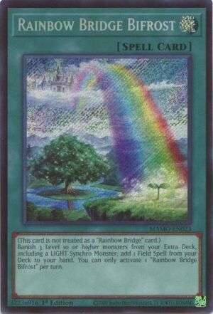 Rainbow Bridge Bifrost  - MAMO-EN023-SR (Secret Rare)