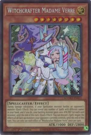 Witchcrafter Madame Verre  - MAMO-EN031-SR (Secret Rare)
