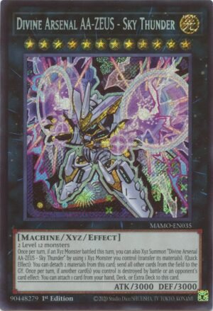 Divine Arsenal AA-ZEUS - Sky Thunder  - MAMO-EN035-SR (Secret Rare)