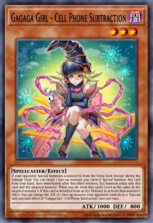Gagaga Girl - Cell Phone Subtraction  MAMO-EN012 (Ultra Rare)