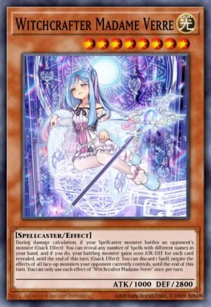 Witchcrafter Madame Verre  MAMO-EN031 (Ultra Rare)