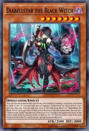 Diabellstar the Black Witch  MAMO-EN032 (Ultra Rare)