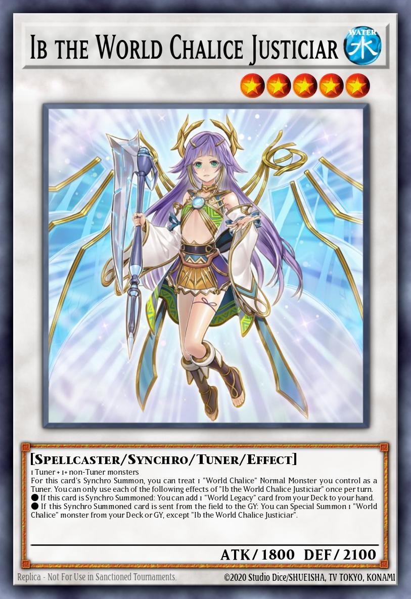 Ib the World Chalice Justiciar MAMO-EN034 (Ultra Rare)