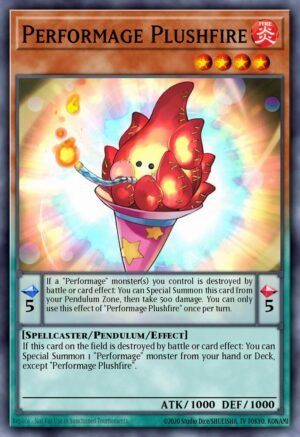 Performage Plushfire  MAMO-EN045 (Ultra Rare)