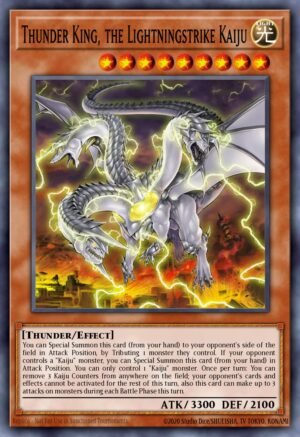 Thunder King, the Lightningstrike Kaiju  MAMO-EN046 (Ultra Rare)