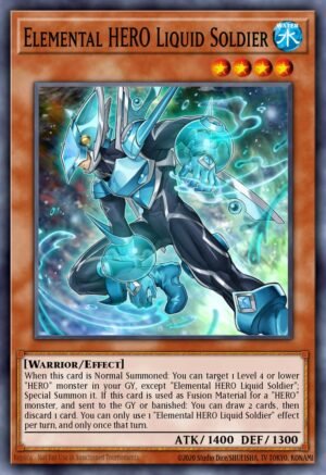 Elemental HERO Liquid Soldier  MAMO-EN047 (Ultra Rare)
