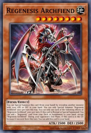 Regenesis Archfiend  MAMO-EN060 (Ultra Rare)