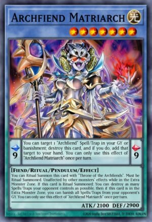 Archfiend Matriarch  MAMO-EN070 (Ultra Rare)