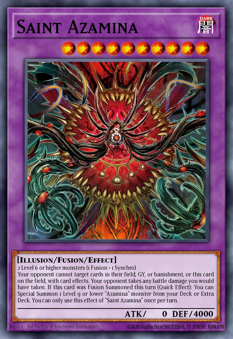 Saint Azamina MAMO-EN077 (Ultra Rare)