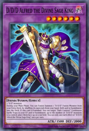 D/D/D Alfred the Divine Sage King  MAMO-EN079 (Ultra Rare)