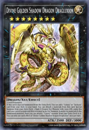 Divine Golden Shadow Dragon Dragluxion  MAMO-EN085 (Ultra Rare)