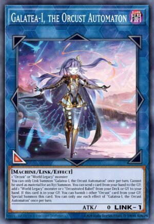 Galatea-I, the Orcust Automaton  MAMO-EN090 (Ultra Rare)