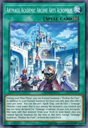 Artmage Academic Arcane Arts Acropolis  MAMO-EN101 (Ultra Rare)