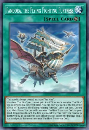 Fandora, the Flying Fighting Furtress  MAMO-EN105 (Ultra Rare)