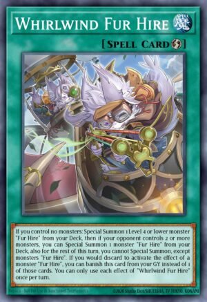 Whirlwind Fur Hire  MAMO-EN106 (Ultra Rare)