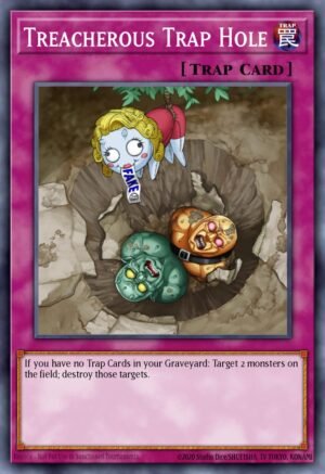 Treacherous Trap Hole  MAMO-EN114 (Ultra Rare)
