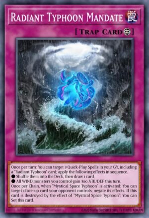 Radiant Typhoon Mandate  MAMO-EN118 (Ultra Rare)