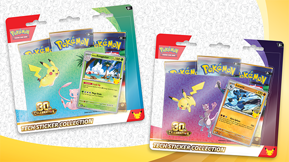 Pokémon TCG: 30th Celebration Tech Sticker Collection Ingles